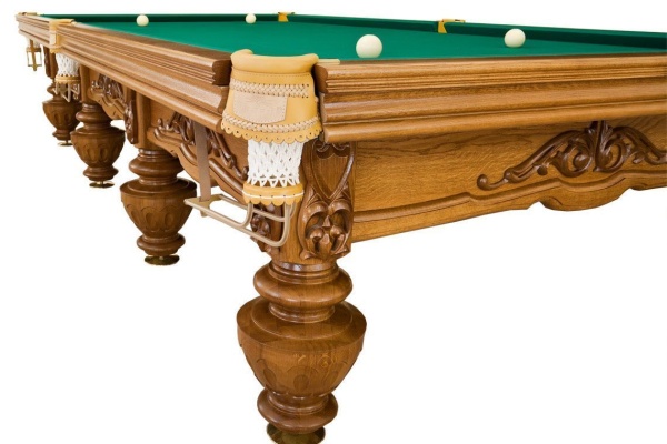 Бильярдный стол для снукера "Цезарь"(12 футов, дуб, сланец 45мм)