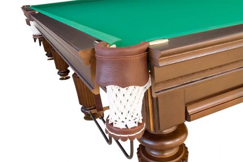 Бильярдный стол для пула "Синьор" (8 футов, сосна, борт ясень, 25мм камень)