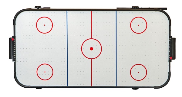 Аэрохоккей "Jersey" 4 ф (122 х 60 х 76,5 см, черный, складной)